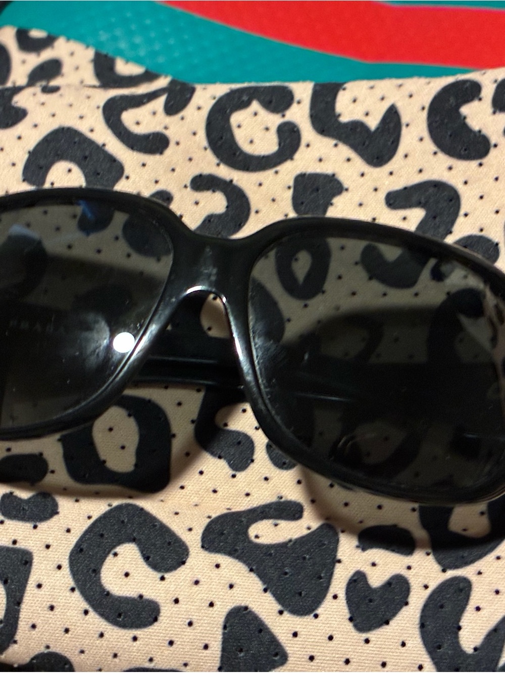 Prada Black Women's Oversized Sunglasses